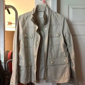J. Crew Factory Women’s Resin Coated Field Jacket
